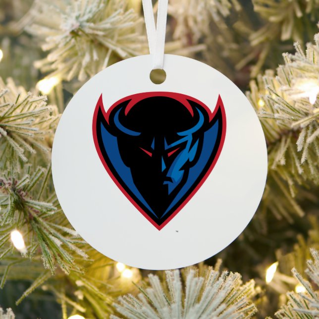 DePaul University Holiday Metal Ornament (Insitu)