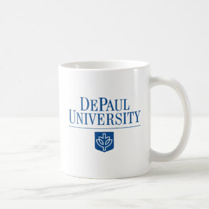 DePaul University Official Logo Stacked Emblem Coffee Mug