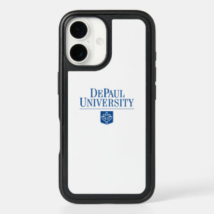 DePaul University Official Logo Stacked Emblem iPhone 16 Case
