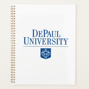 DePaul University Official Logo Stacked Emblem Planner