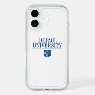 DePaul University Official Logo Stacked Emblem iPhone 16 Case