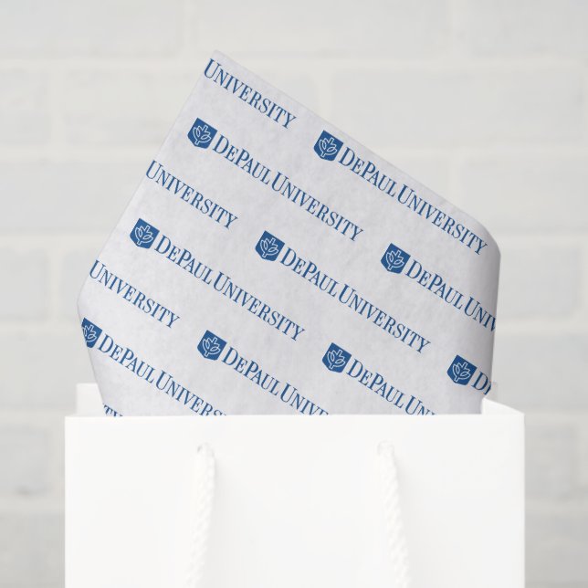 DePaul University Official Logo Tissue Paper (Gift Bag)