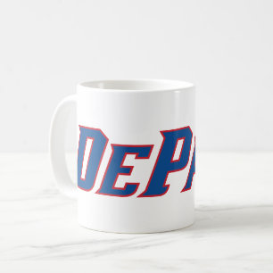 DePaul University Wordmark Logo Coffee Mug