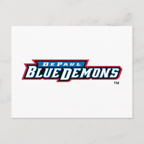 DePaul University Wordmark Postcard