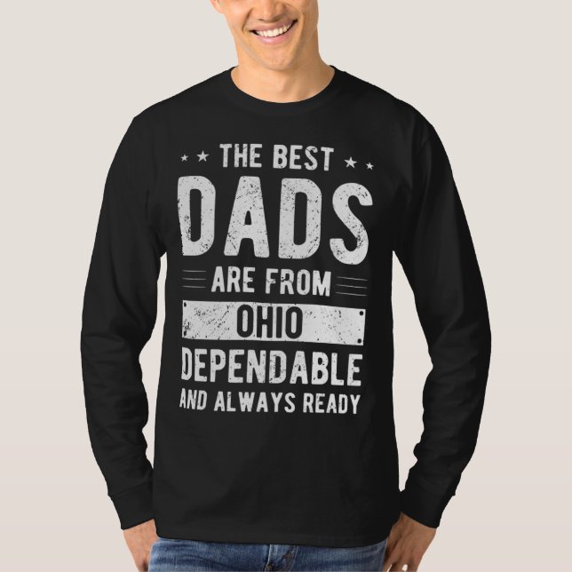 Dependable Dad from Ohio T-Shirt (Front)