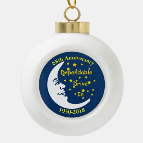 Dependable Drive In 2018 Ornament
