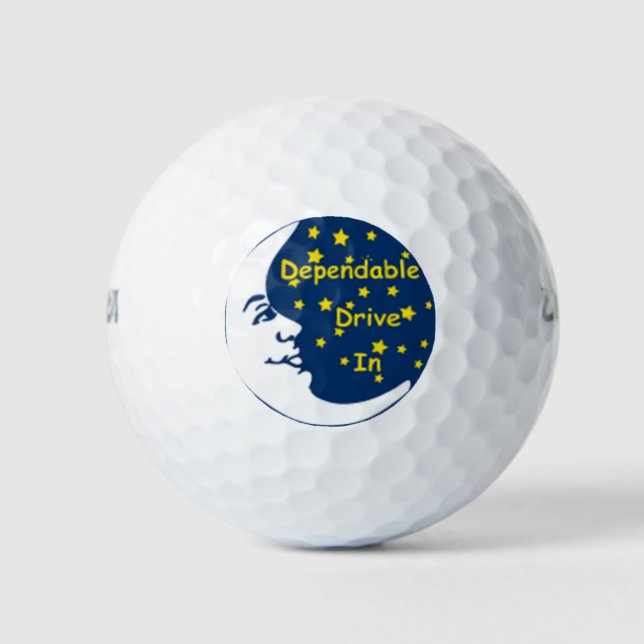 Dependable Drive In Golf Balls (Front)