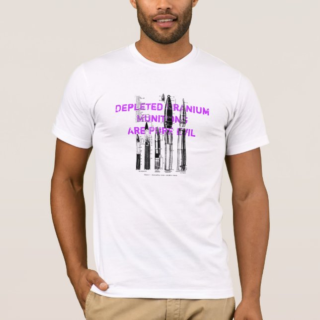 Depleted Uranium Munitions T-Shirt (Front)