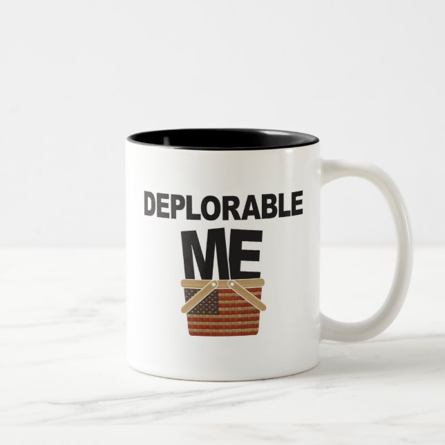 Deplorable Me Two-Tone Coffee Mug (Right)