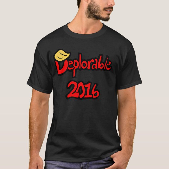 Deplorable Men's T-Shirt 2016 (Front)