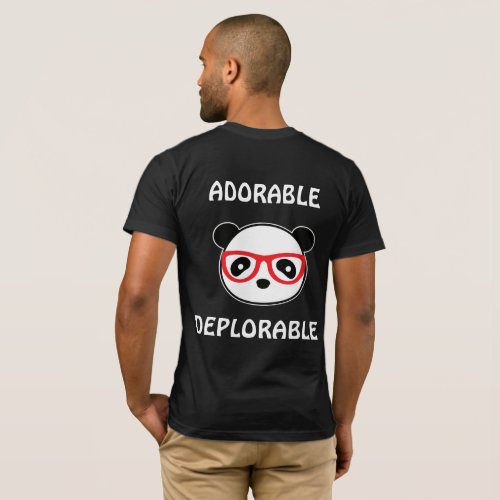 Deplorable Panda Bear _ Adorable Deplorable Leon T_Shirt