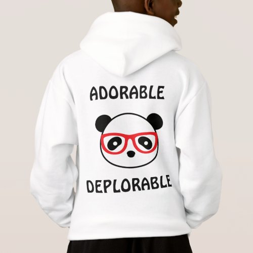 Deplorable Panda Hoodie _ Adorable Deplorable Leon