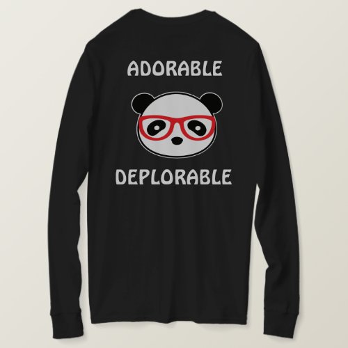 Deplorable Panda Shirt_ Adorable Deplorable Leon T_Shirt