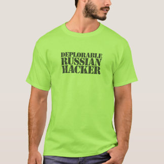 Deplorable Russian Hacker T-shirt