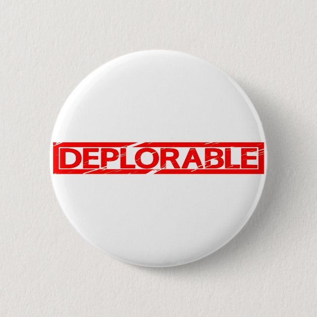 Deplorable Stamp Button (Front)