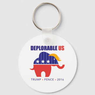 DeplorableUS Keychain