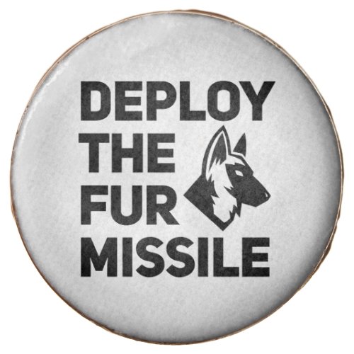 Deploy The Fur Missile  Chocolate Covered Oreo