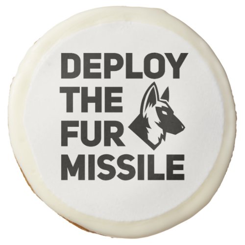 Deploy The Fur Missile  Sugar Cookie