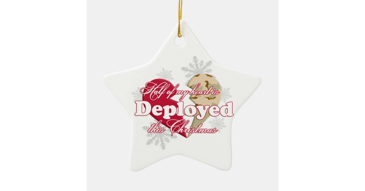 Deployed this Christmas Star Ornament | Zazzle