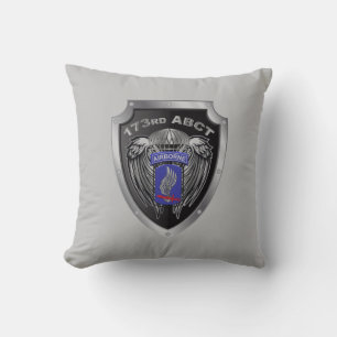 Deployment 173rd Airborne Brigade Combat Team Throw Pillow