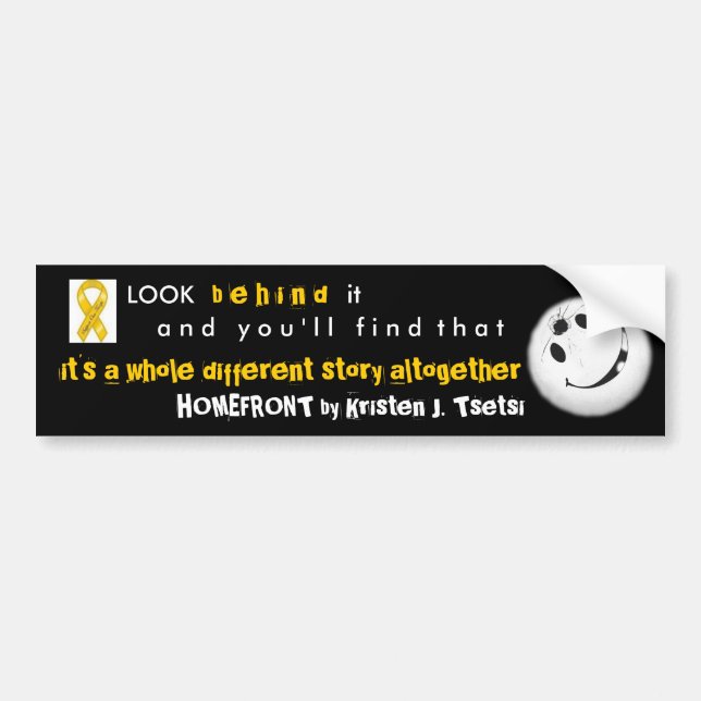 Deployment is surreal. bumper sticker (Front)