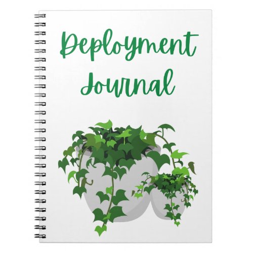 Deployment Journal For the Plant Lover 
