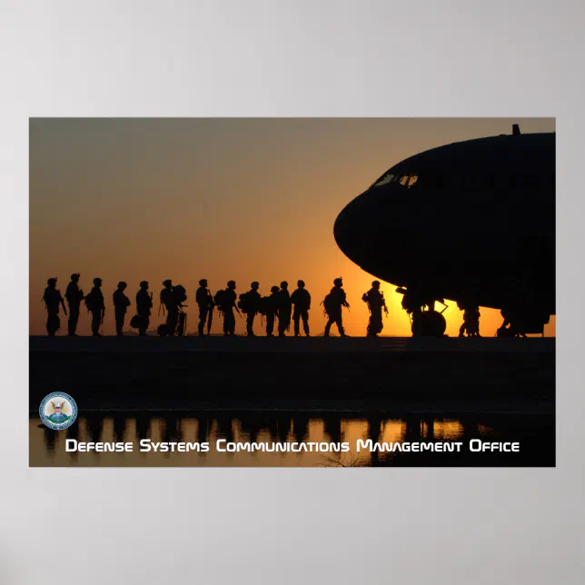 Deployment Poster | Zazzle