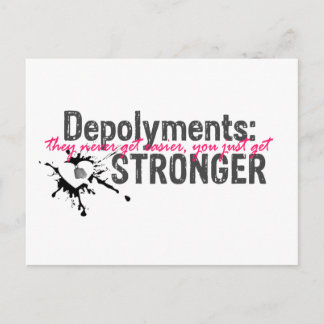 Deployments you get STROnGER postcards