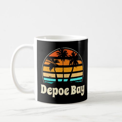 Depoe Bay Oregon Beach Or Beach Bum  Coffee Mug