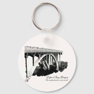 Depoe Bay Oregon Keychain