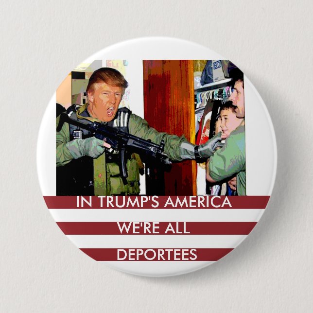 Deportees Button (Front)