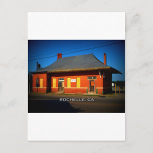 DEPOT - Rochelle, Georgia Postcard