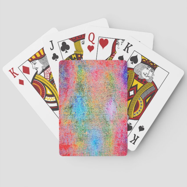 Depredation of colors poker cards (Back)