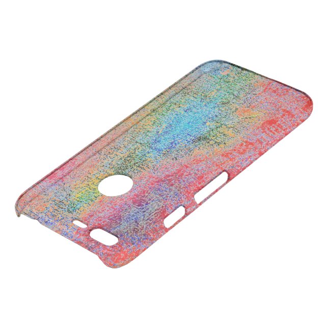 Depredation of the colorful uncommon google pixel XL case (Top)