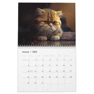 Depressed Cats 2024 Calendar