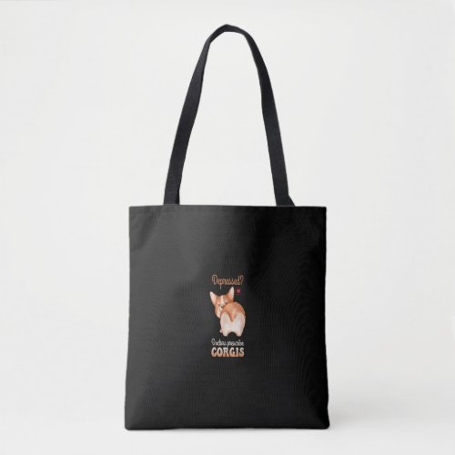 Depressed Doctors Prescribe Corgis Animal Corgi Tote Bag