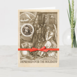 Depressed Over the Holidays? Holiday Card