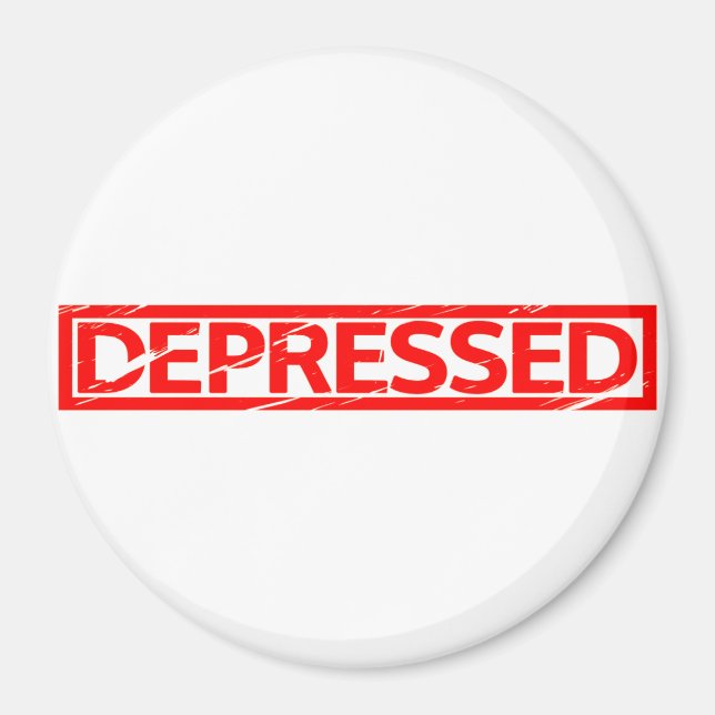 Depressed Stamp Magnet (Front)