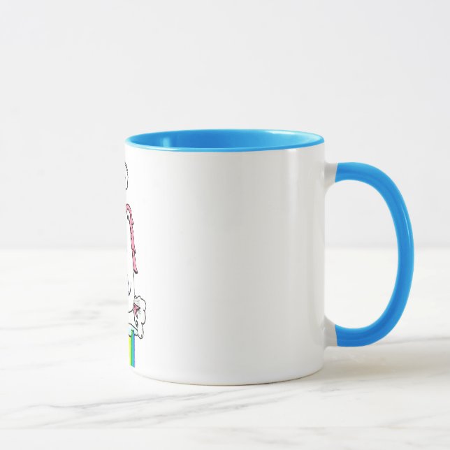 Depressed Unicorn Mug by Emi Boz (Right)