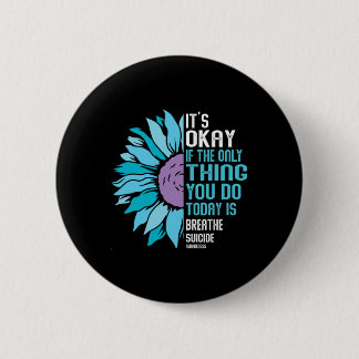 Depression Awareness Suicide Prevention 9 Button