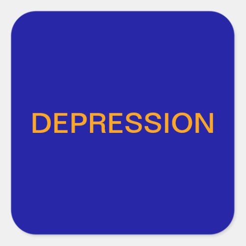 Depression Medical Chart Labels