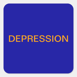 Depression Medical Chart Labels