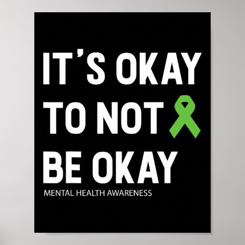 Depression Mental Health Awareness  Poster