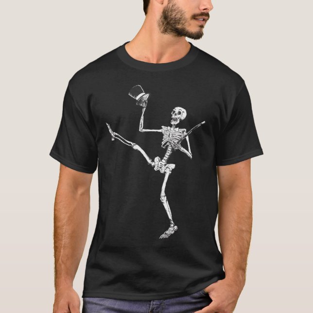 Depression Skeleton - Showtime - T-Shirt (Front)