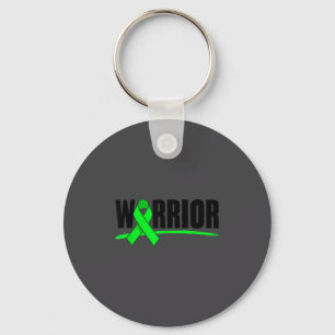 Depression Warrior Ribbon Mental Health Awareness  Keychain