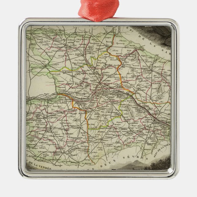 Dept About Hand and Dormouse Metal Ornament (Front)