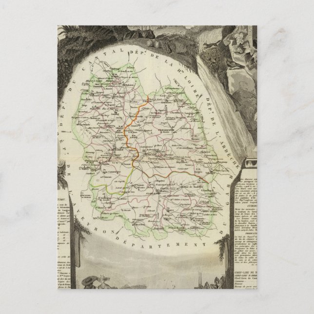 Dept Any Lozere Postcard (Front)