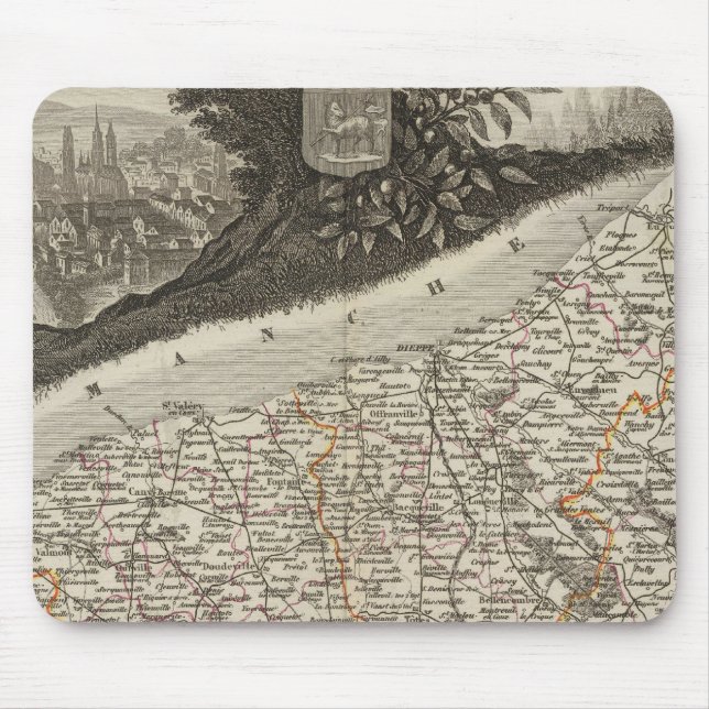 Dept. De La Siena Bottom Mouse Pad (Front)