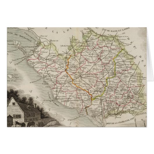 Dept. De La Vendee Cards (Front Horizontal)