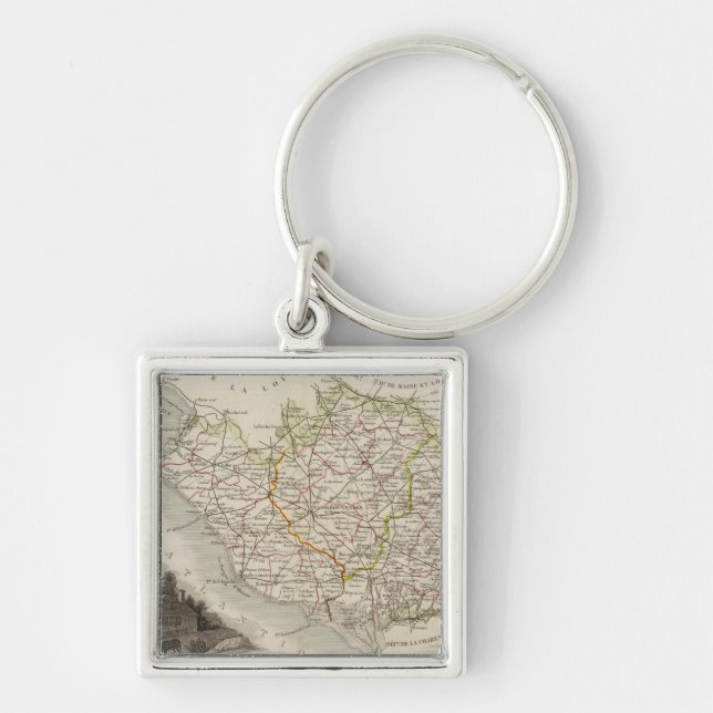 Dept. De La Vendee Keychain (Front)